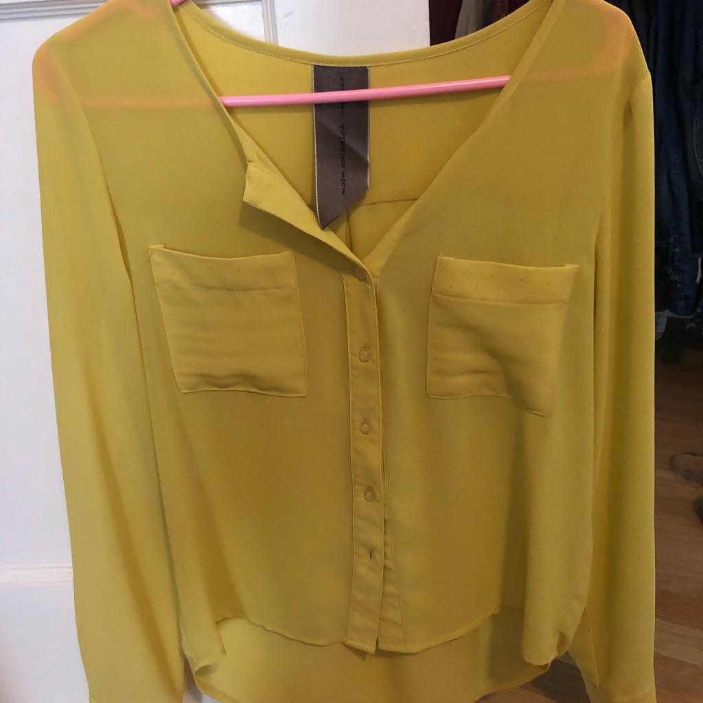 Chartreuse Blouse